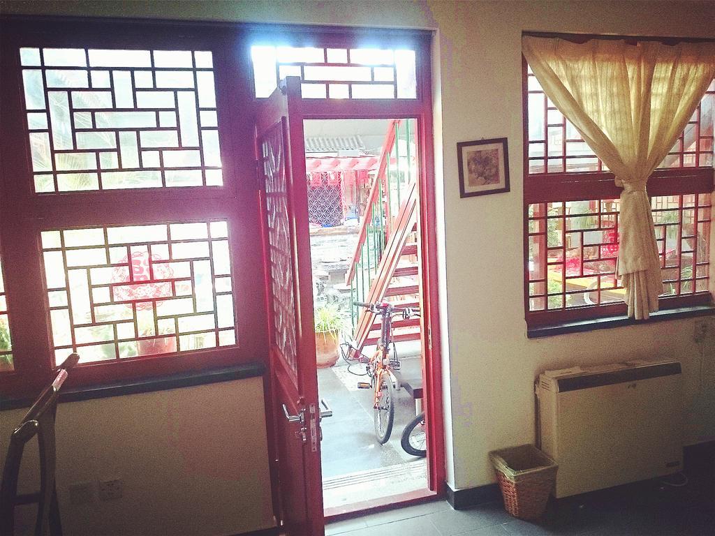 Templeside Deluxe Hutong Hotel Peking Rum bild