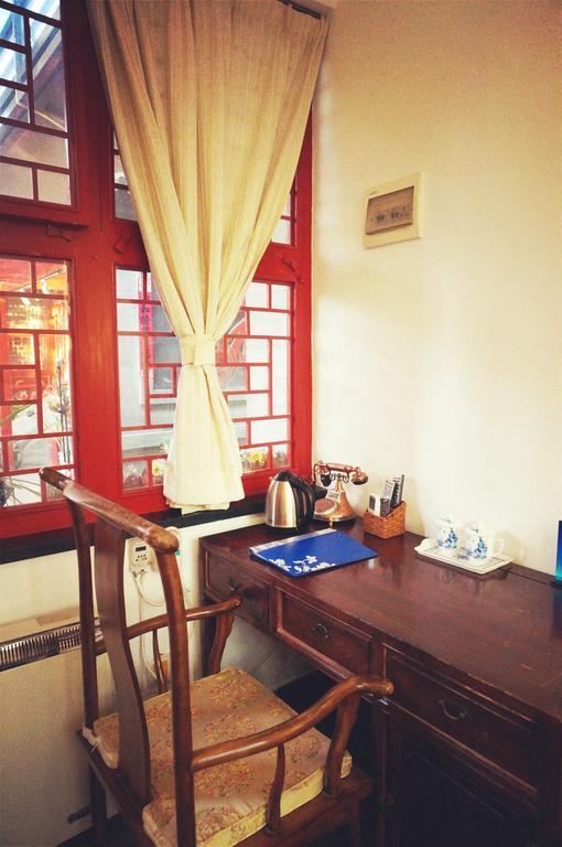 Templeside Deluxe Hutong Hotel Peking Rum bild