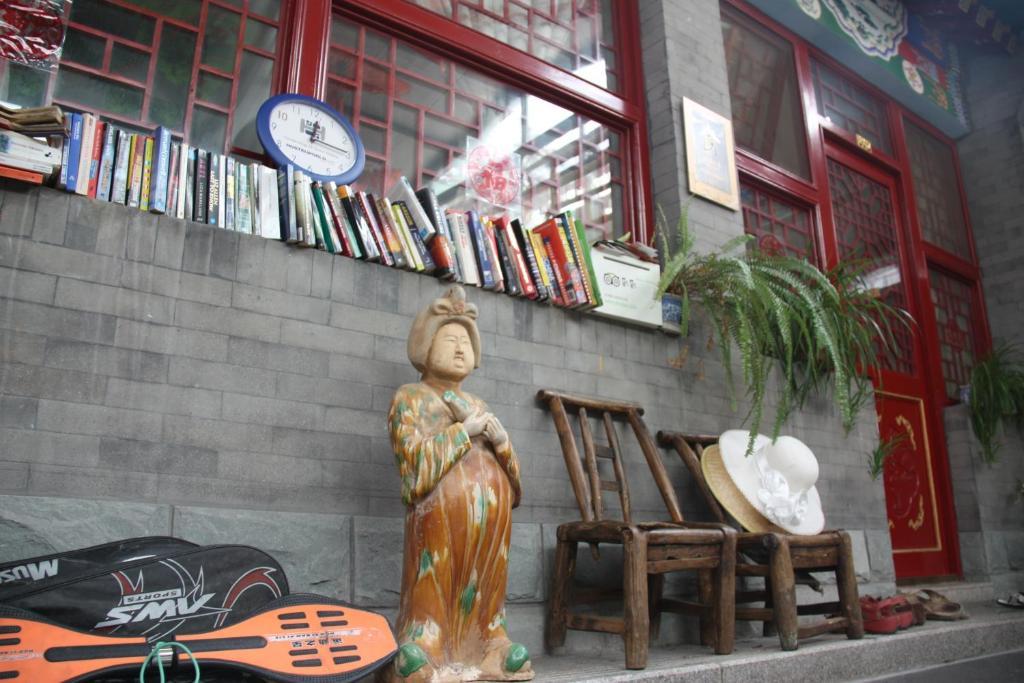 Templeside Deluxe Hutong Hotel Peking Exteriör bild