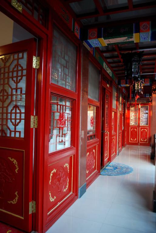 Templeside Deluxe Hutong Hotel Peking Exteriör bild